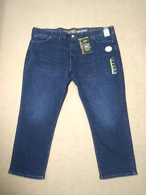 New Big & Tall 52 x 29 Lee Extreme Motion MVP Straight Tapered Leg Jeans NWT